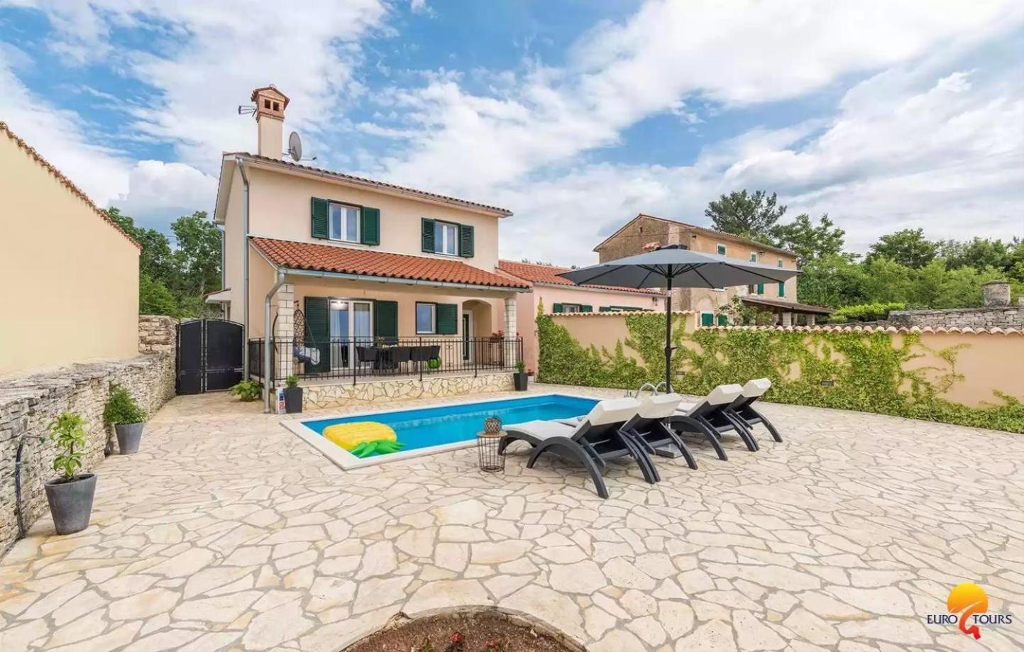 Villa Grguci Kanfanar Exteriér fotografie