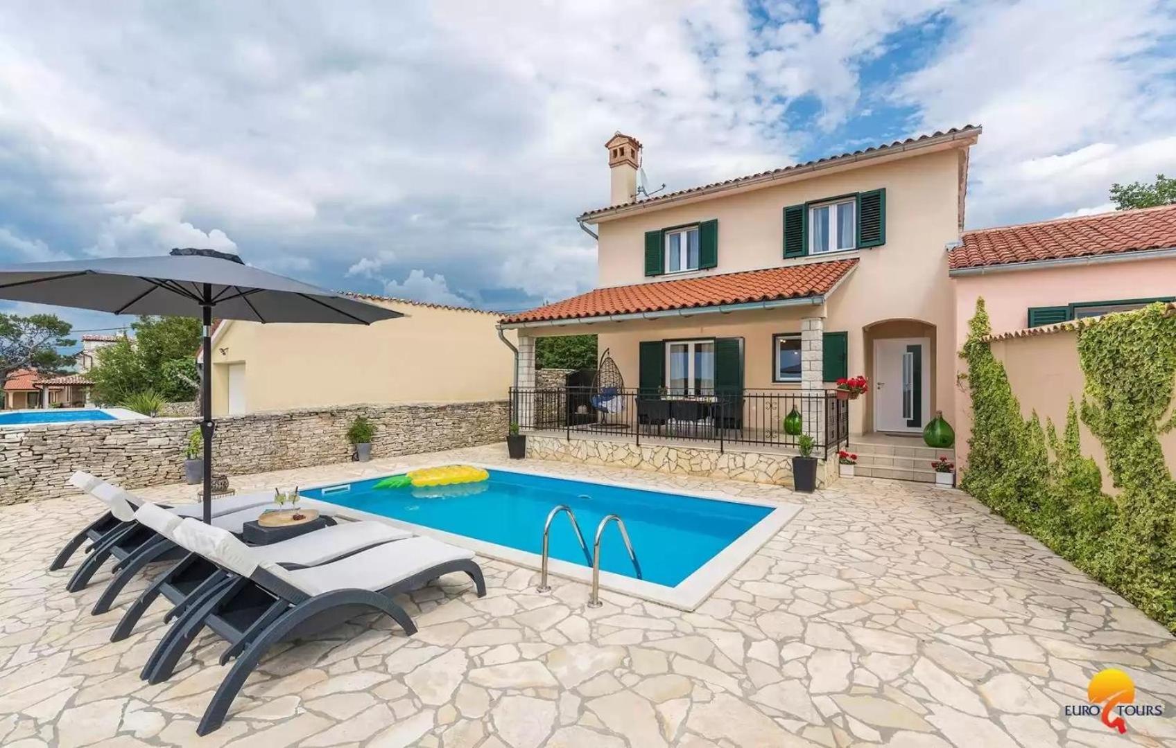 Villa Grguci Kanfanar Exteriér fotografie